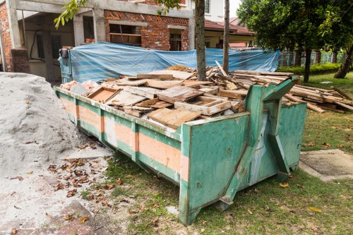 Eco-friendly disposal during garage clearance